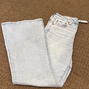 COPY - AMERICAN EAGLE Super hi-rise flare next level stretch